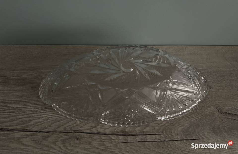 Półmisek kryształ z lat 50tych Łódź