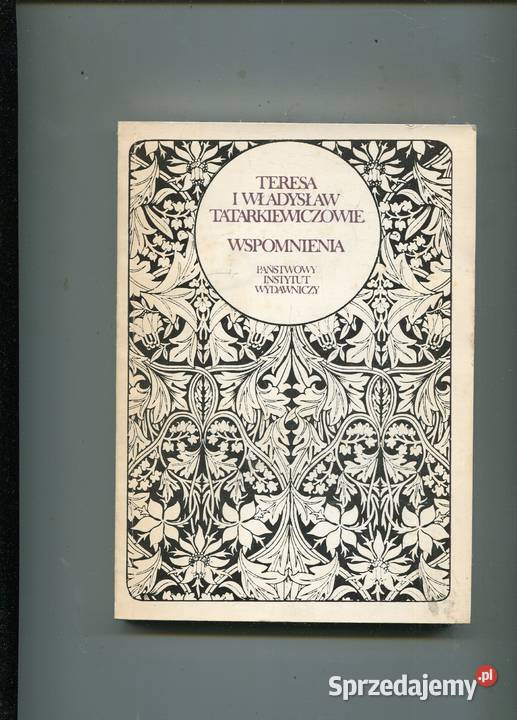 Wspomnienia Tatarkiewiczowie Szczecin sprzedam