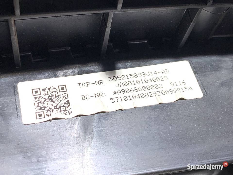 PODUSZKA POWIETRZNA PASAŻERA VW CARFTER 30 35