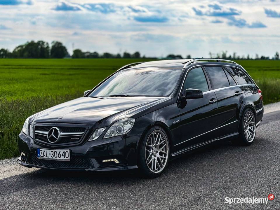 Mercedes Klasa E W212 AMG Avantgarde relingi dachowe Mercedes-Benz