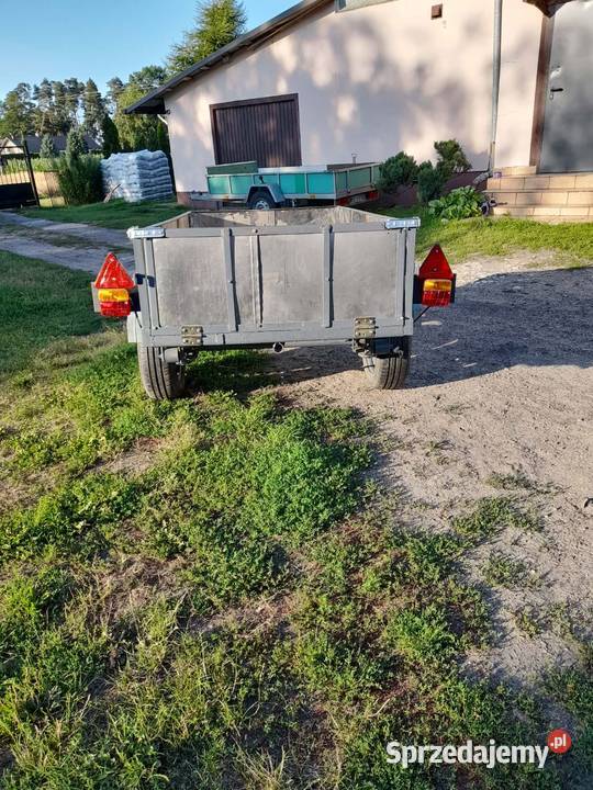 Przyczepka 2x110 bez homolohacji Rok produkcji 1900 mazowieckie Brzozówek