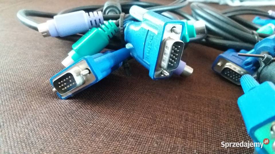 DLink Zestaw kable DKVMCB KVM kabel VGA komputer