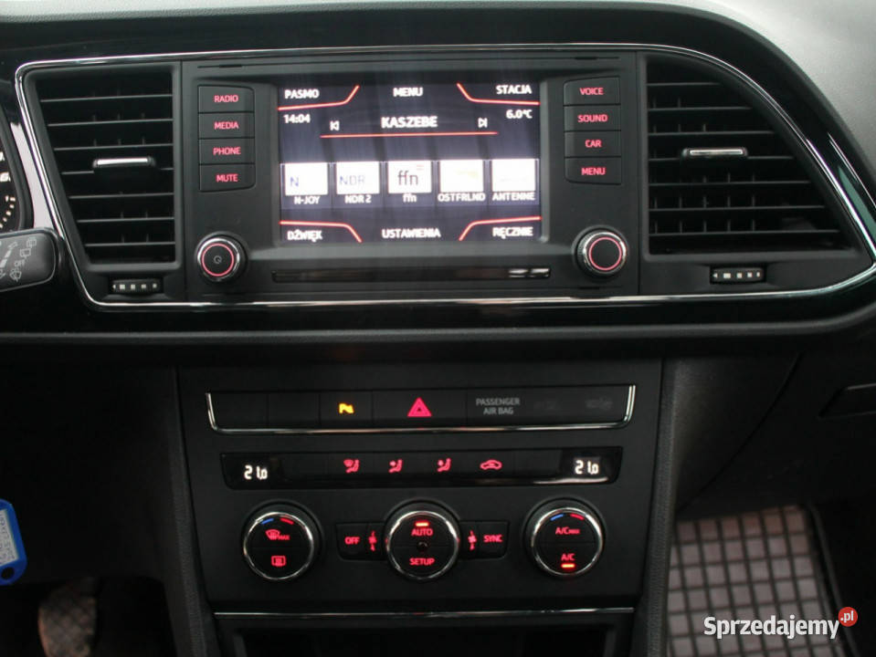 Seat Leon 16 TDI 105 Klimatronik TELEFON czujnik parkowania Leon Zielenin