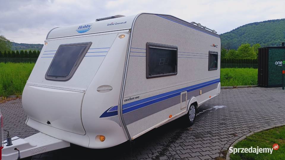 przyczepa kempingowa HOBBY 2004 campingowa Międzybrodzie Bialskie