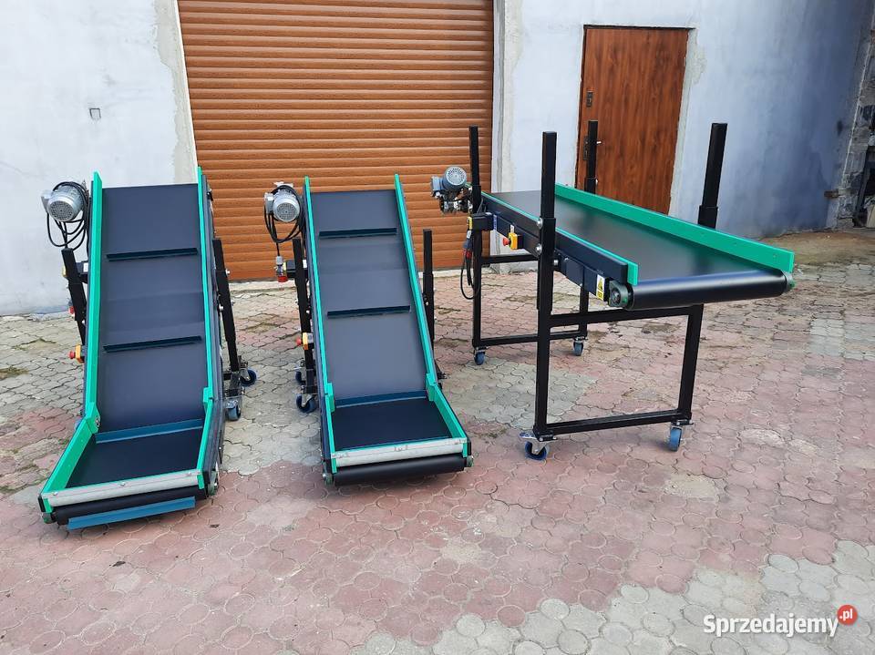 Przenośnik taśmowe proste łamane Produkcja łódzkie Łowicz