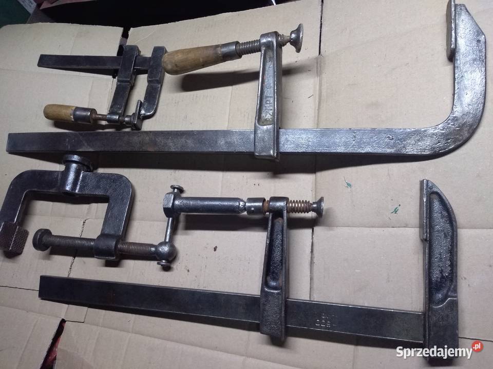 Ściski stolarskie ślusarskie sciski prl stare Ściski Chmielnik