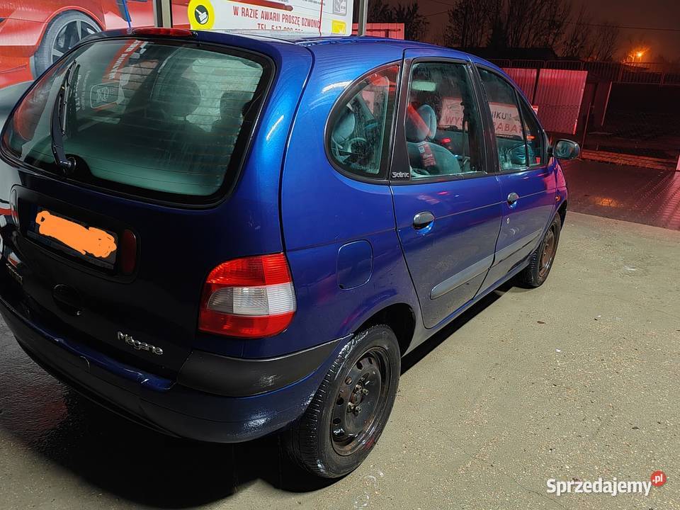 Renoult scenic 16 benzyna z klimatyzacją nieuszkodzony lubelskie