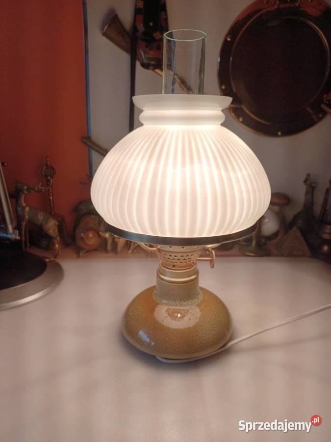 Piękna lampka stołowa z czasów PRL Wałbrzych