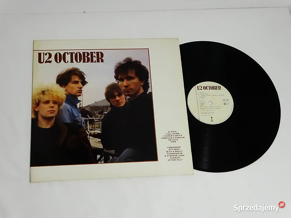 October U2 winyl LP 12 Island Records płyta winylowa sprzedam