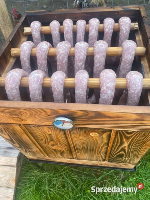 WĘDZARNIA DREWNIANA ogrodowa xxl książka Trzebunia sprzedam