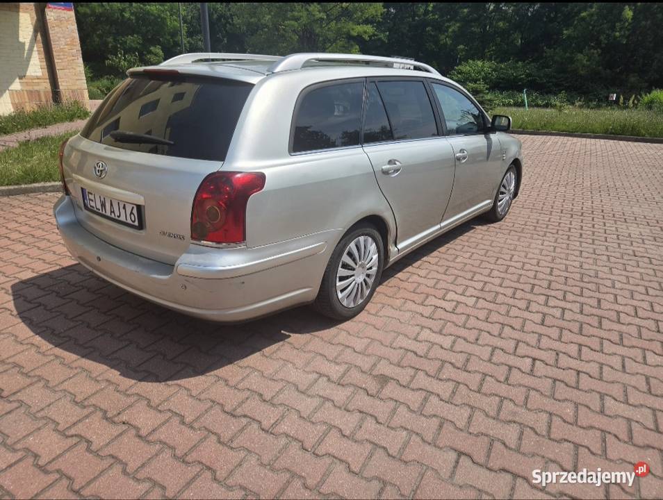 Toyota Avensis 20 Diesel 2005 długie opłaty 341000km Łódź