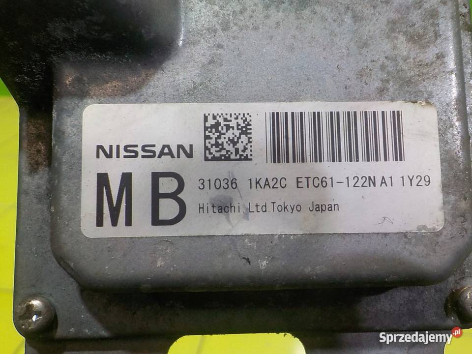NISSAN JUKE I F15 16 B 12r 5D sterownik komputer Czujniki i sterowniki mazowieckie