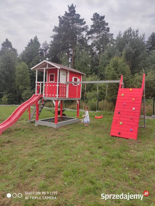 Domek dzieci plac zabaw ślizg 3 m Bliżyn