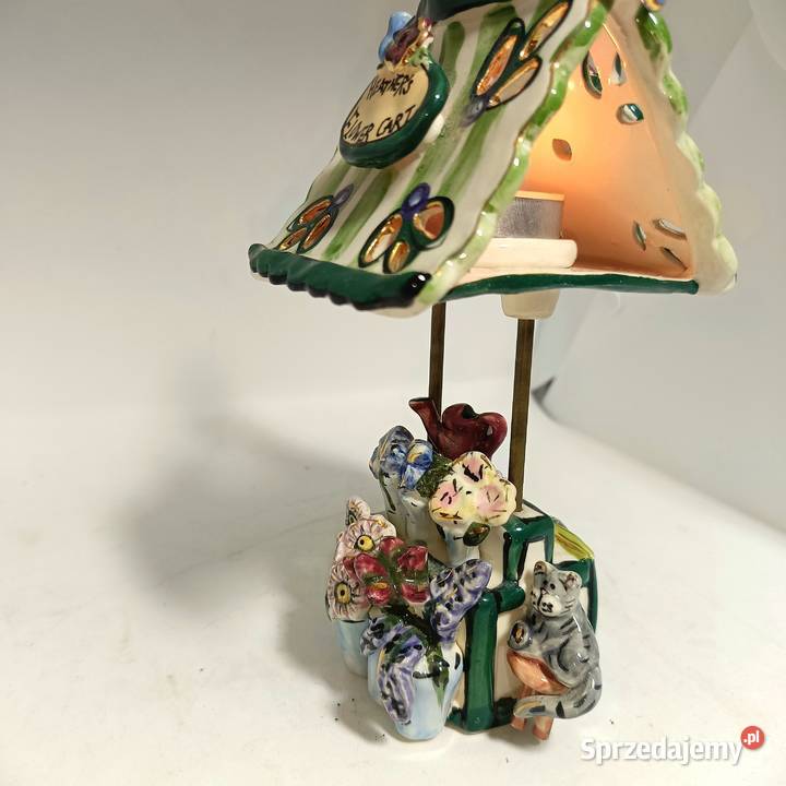 Porcelanowy świecznik Antyki, Sztuka, Kolekcje Szczytno sprzedam