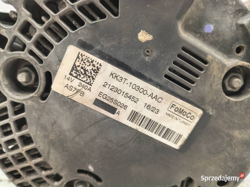 ALTERNATOR Ford Transit Custom 20 EcoBlue