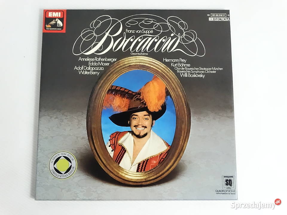 Franz von Supp Boccaccio 2xLP Box EMI Electrola lubelskie