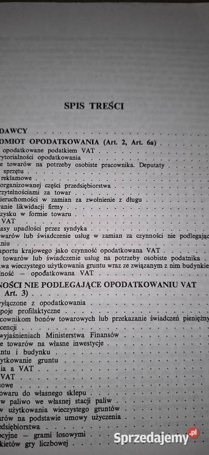 Leksikon VAT 2001 kultowy poradnik fiskalny Antykwariat Łęczyca