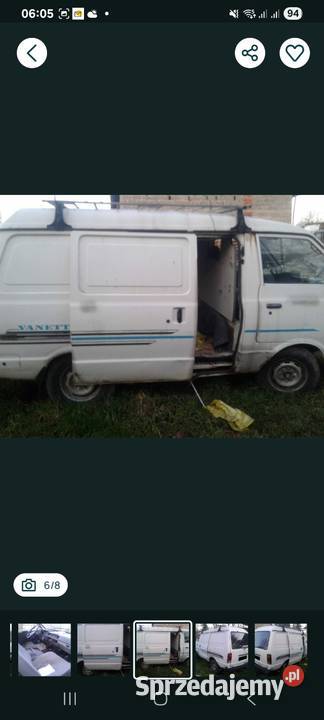 Nissan Vanette Osprzęt Silnika 20d Wozek Widłowy Rok produkcji 2000 małopolskie