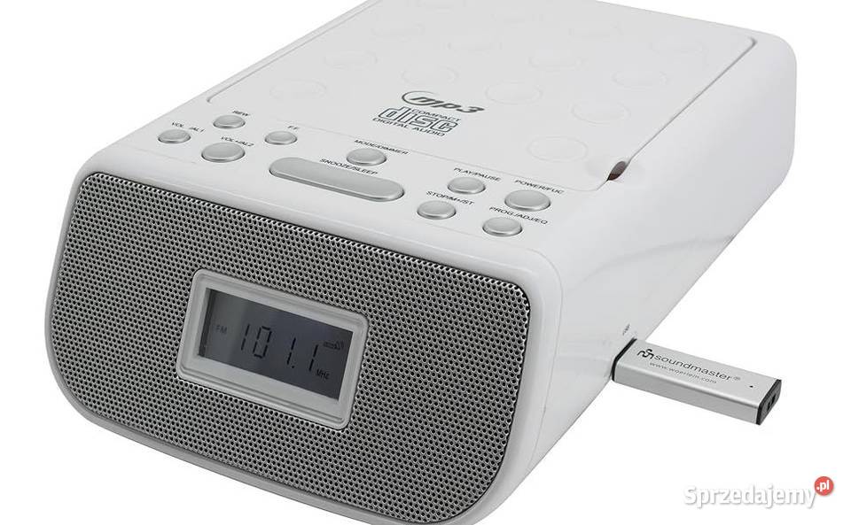 Nowe Radio budzik CD MP3 USB Soundmaster Pozostałe zachodniopomorskie Nowe Bielice