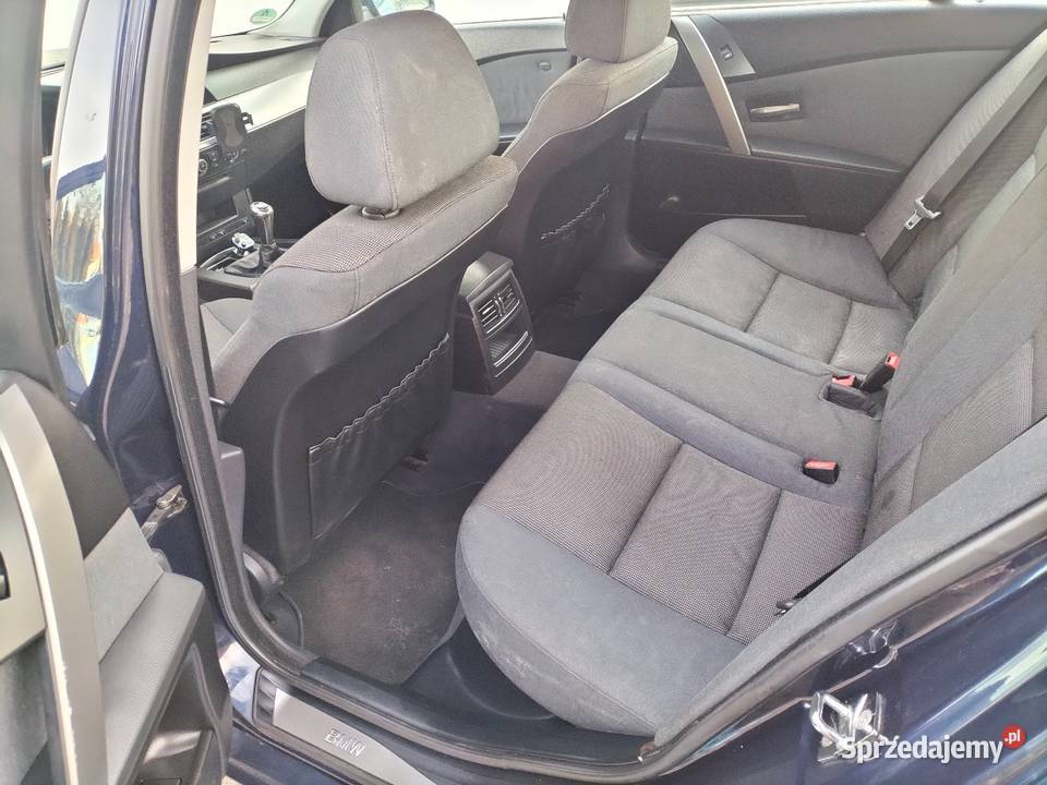 BMW E60 2005r m54b22 170szyberdach ładna wielofunkcyjna kierownica Gołuchów