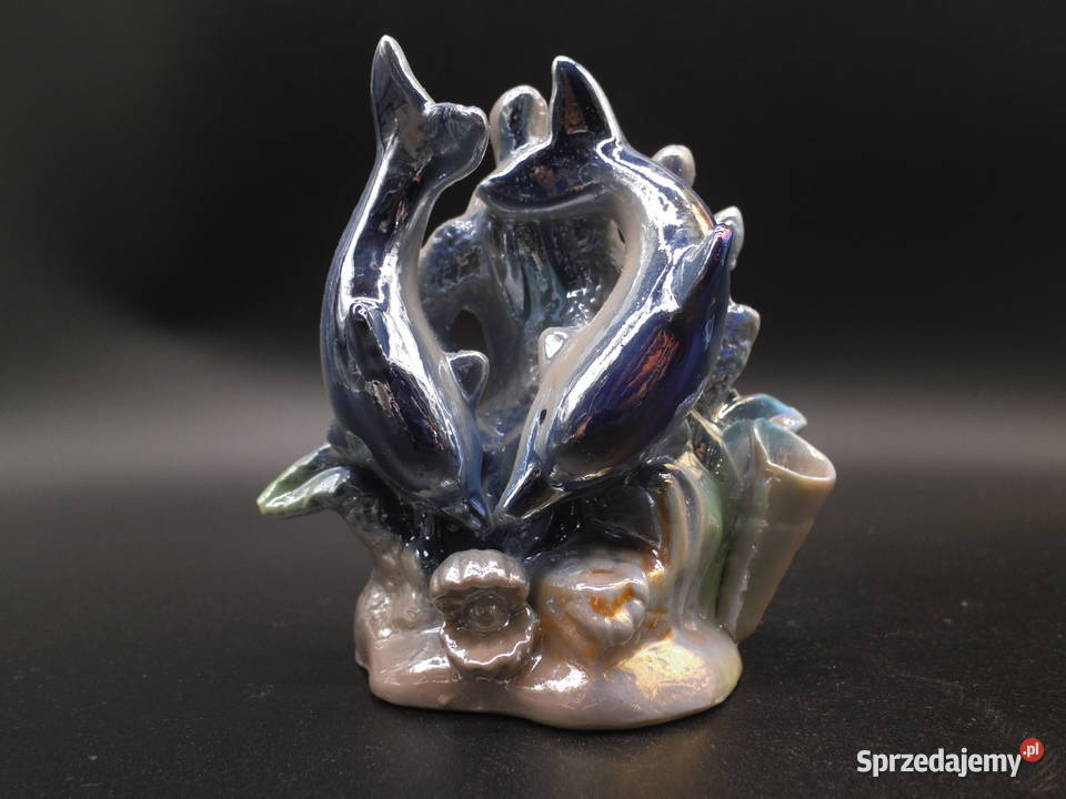Porcelanowa figurka delfiny Raszków