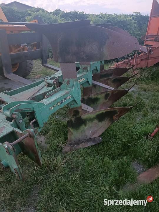 Pług 5 obrotowy vario nieuszkodzony wielkopolskie Leszno sprzedam