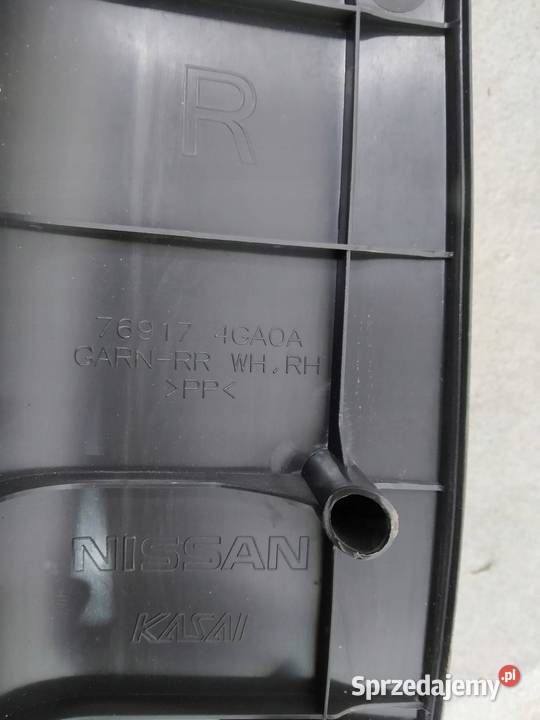 OSŁONA PROGU PRZÓD TYŁ LEWA PRAWA KPL Infiniti sprzedam