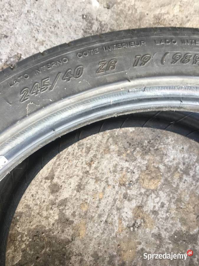 Opony MIchelin 2454019 Pomiary