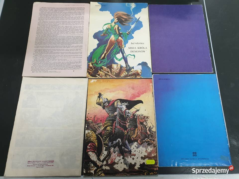 Zestaw 6ciu komiksów polskie wydania Gdynia