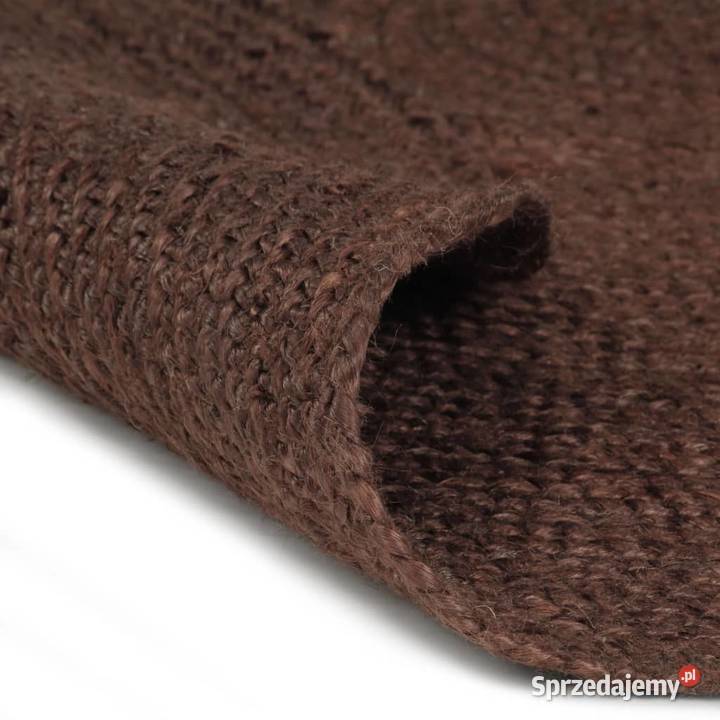 vidaXL Ręcznie wykonany dywanik z juty okrągły Warszawa