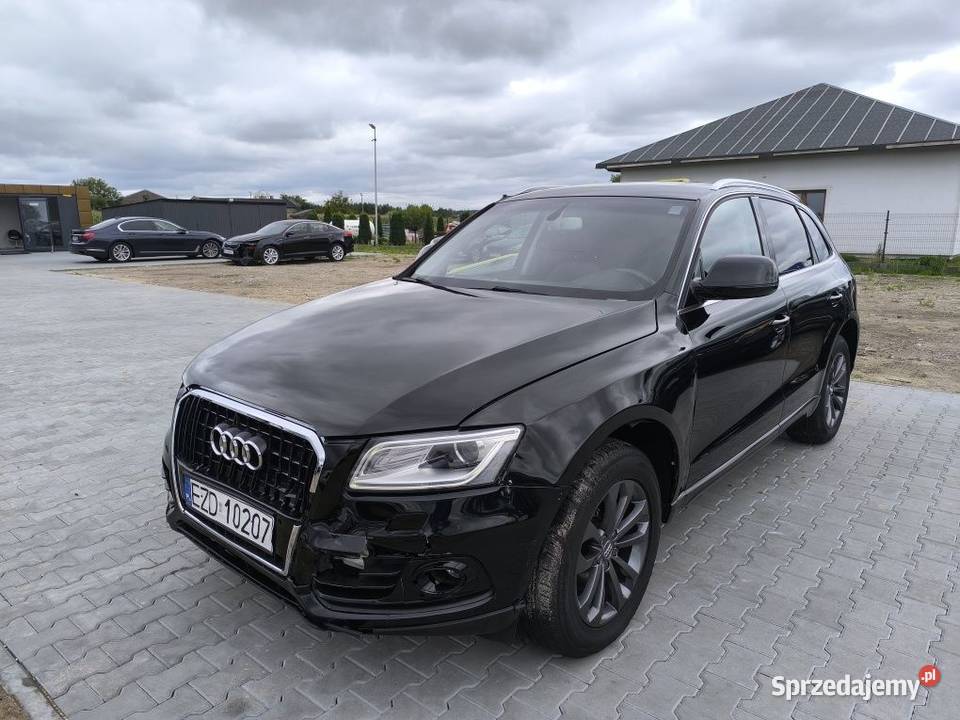 Audi Q5 lift 2016r 20t 225hp Quattro uszkodzony Q5 łódzkie Ozorków