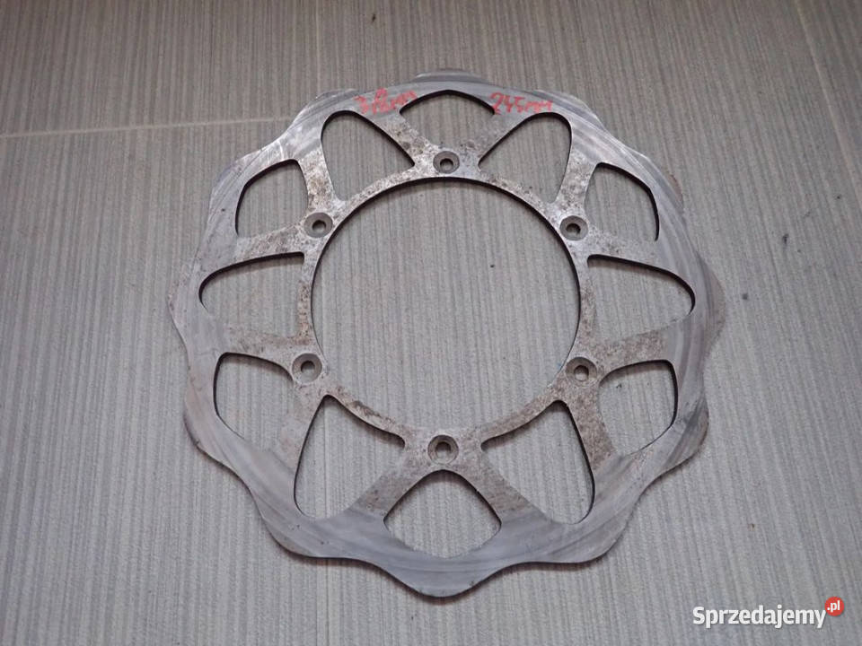 Tarcza 245mm Hamulca Hamulcowa Grubośc 38mm Strzelce Krajeńskie