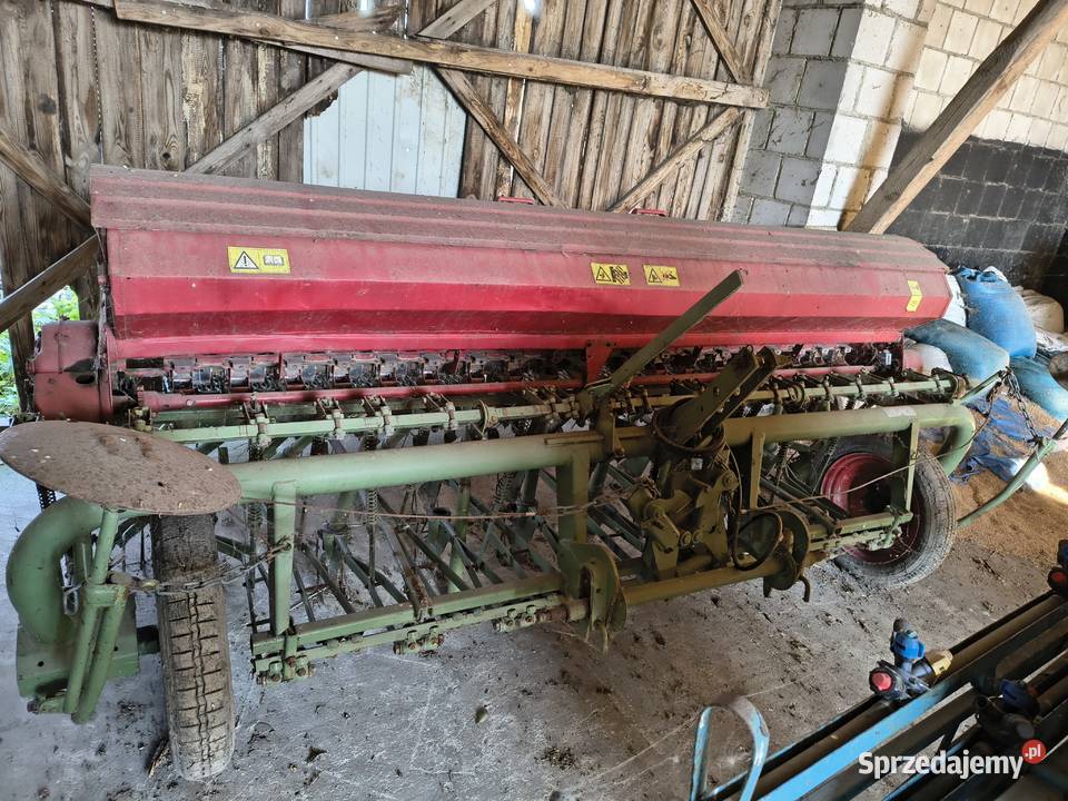 Siewnik zbożowy Nodet Gougis 3m 19 lejków Łuków sprzedam