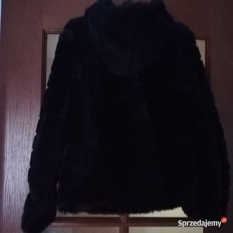 Futerko czarne kurtka z kapturem L 40 Sieradz