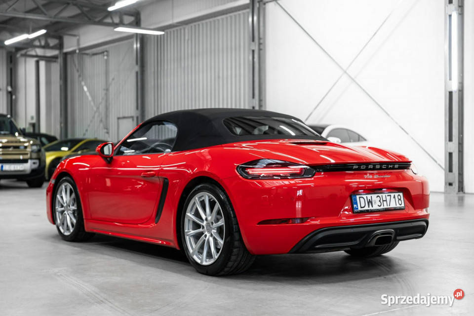 Porsche 718 Boxster 300 PDK Guards Red elektrochrom. lusterka boczne małopolskie Węgrzce sprzedam