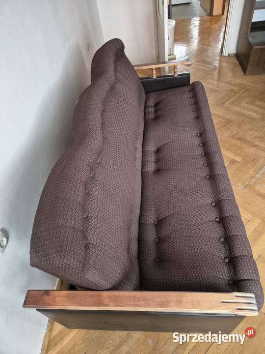 Wersalka rozkładana z czasów PRLu klasyka 205cm Września sprzedam