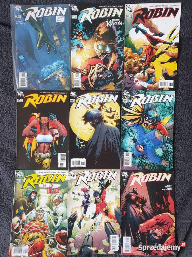 Robin zestaw 56 oryginalnych komiksów DC USA Komiksy