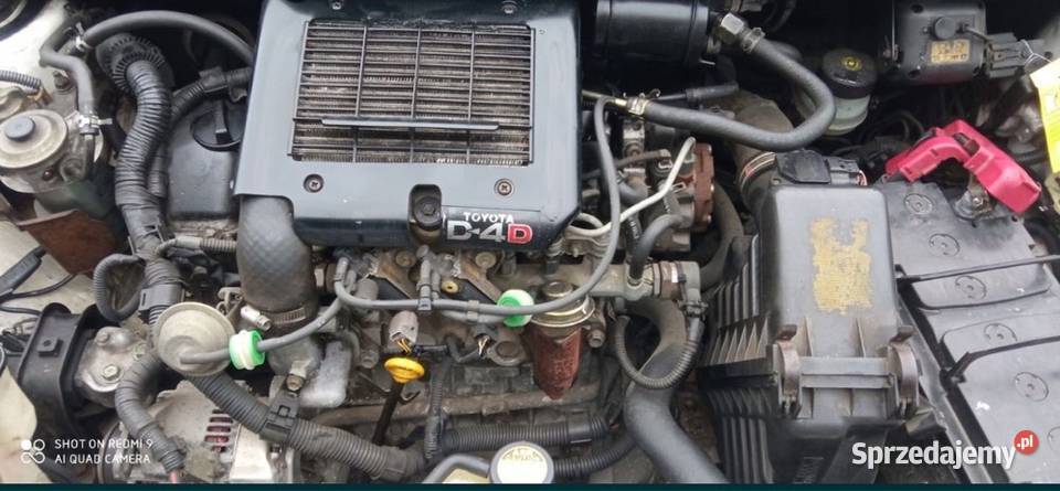 Silnik Toyota yaris 2005r 14 d4d kompletny ze Silniki kompletne
