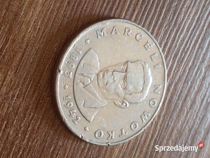 Sprzedam monete 20 zl 1974 r bzm Marceli Nowotko Chełm