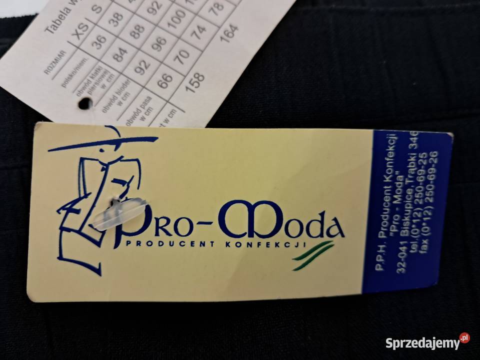 Żakiet ze spódnicą ciemnogranatowy 46 do Kraków