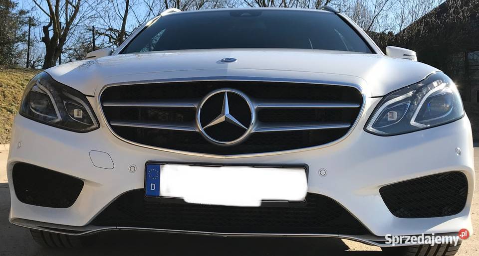 MercedesBenz E 350 CDI BlueTEC 4MATIC AIRMATIC uszkodzony Warszówka sprzedam
