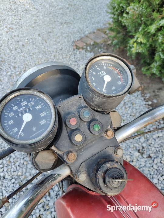 Jawa 350 634 1983r wersja eksportowa uszkodzony wielkopolskie Kalisz sprzedam