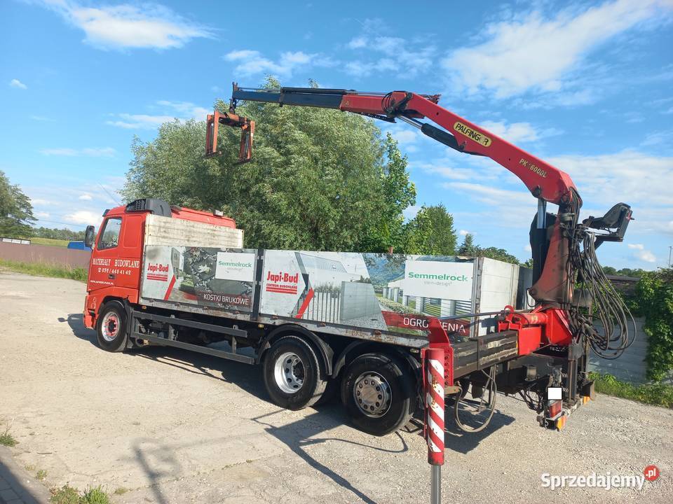 Volvo FH12 380 6X2 dźwig hds Palfinger P16000L 13000kg podkarpackie Mielec