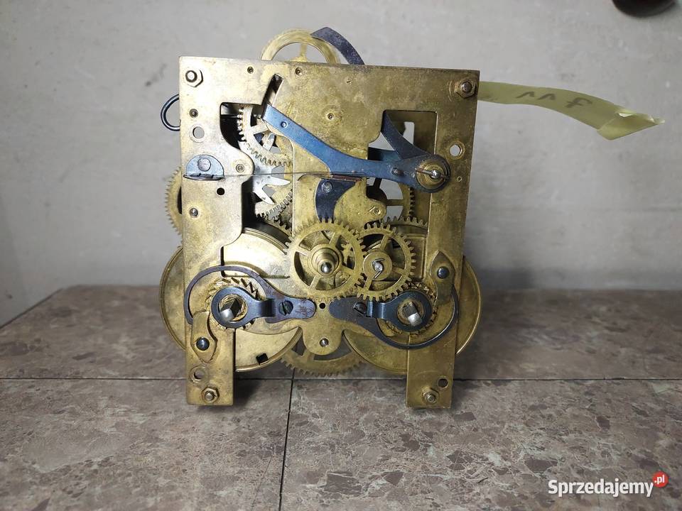 711 Mechanizm starego zegara ściennego Junghans Tczew