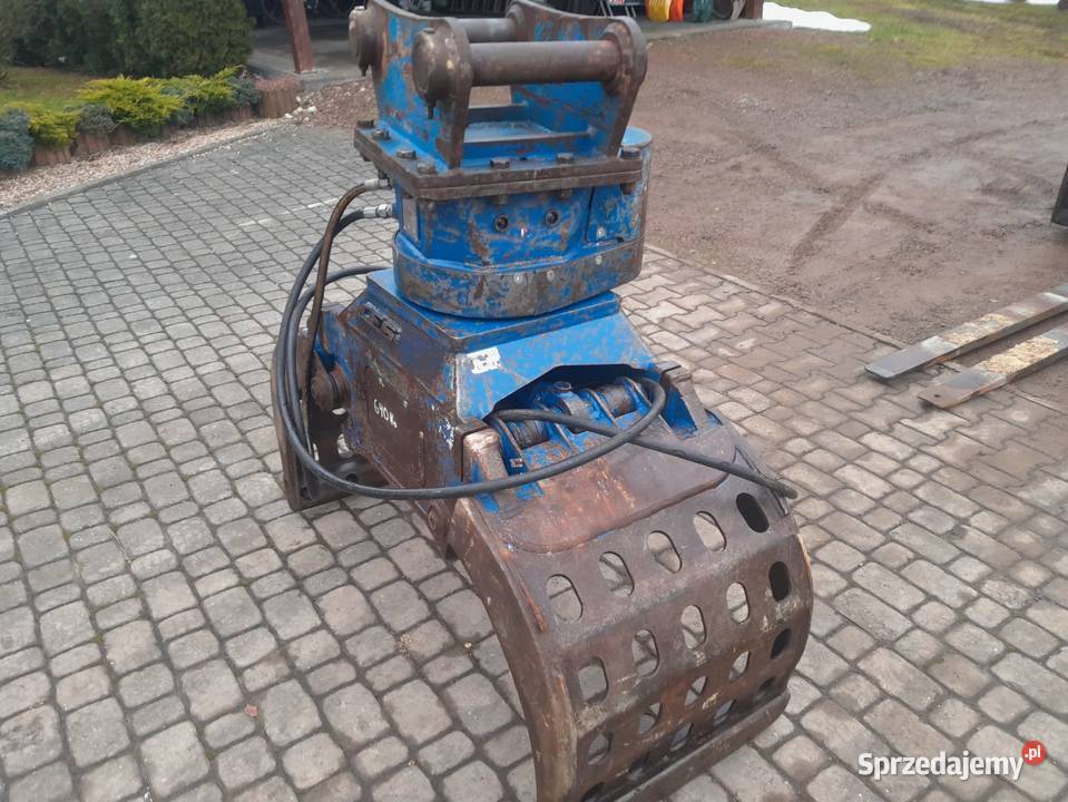 Chwytak chydrauliczny obrotowy wyburzeniowy Maków Podhalański