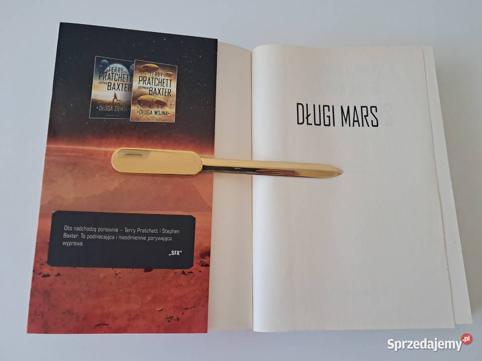 Książka Długi Mars T Pratchett S Baxter do Kraków