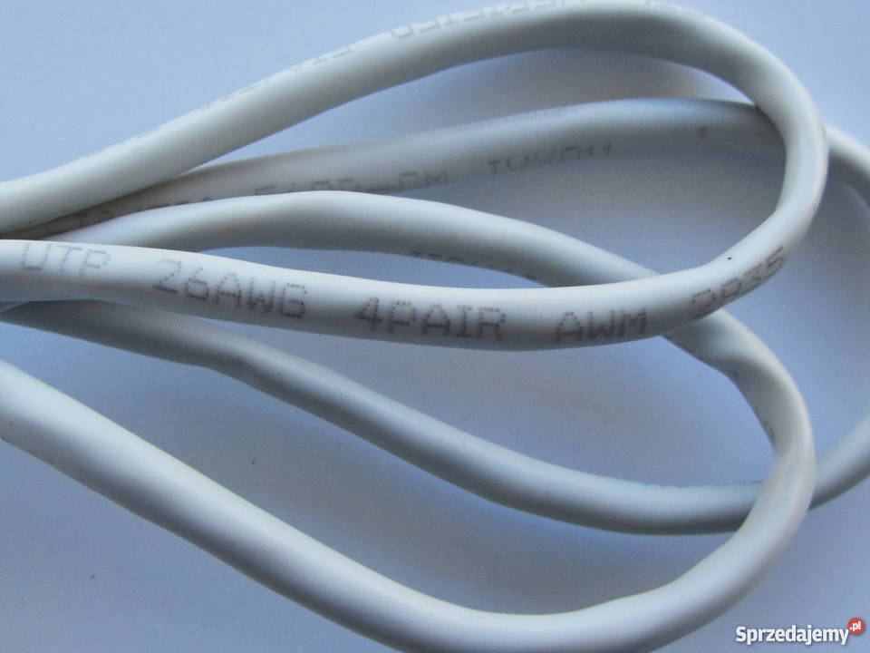 Kabel internetowy sieciowy 2 x 8P8C RJ45 12 m