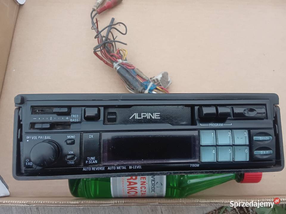 Alpine 7190M Sprzęt audio fabryczny Motoryzacja Milejewo
