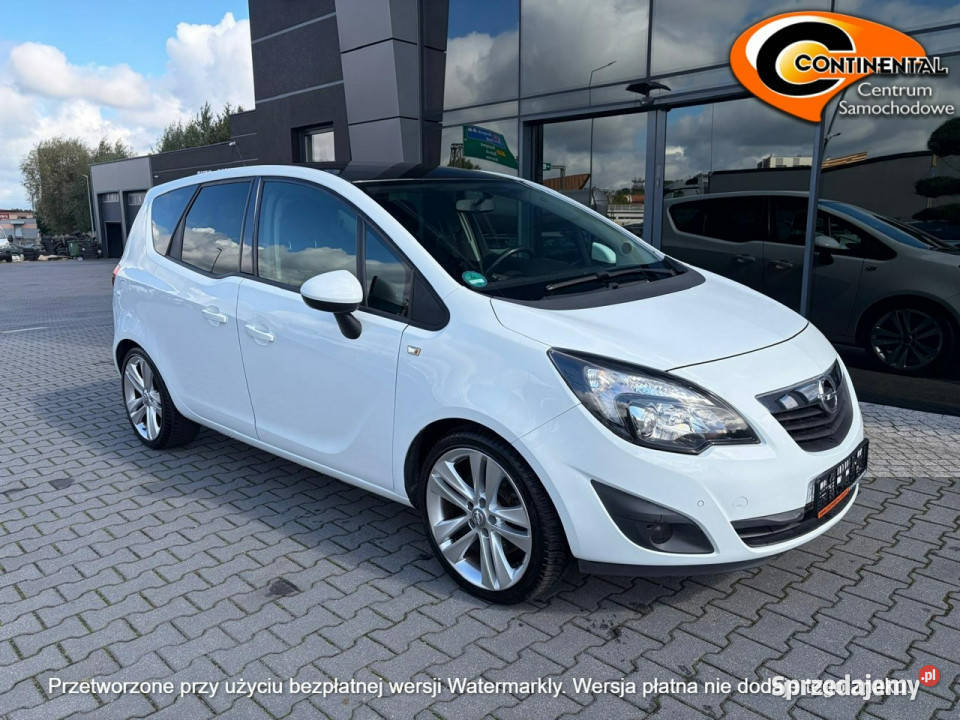 Opel Meriva Bogate wyposażenie II 2010 czujnik deszczu Żory