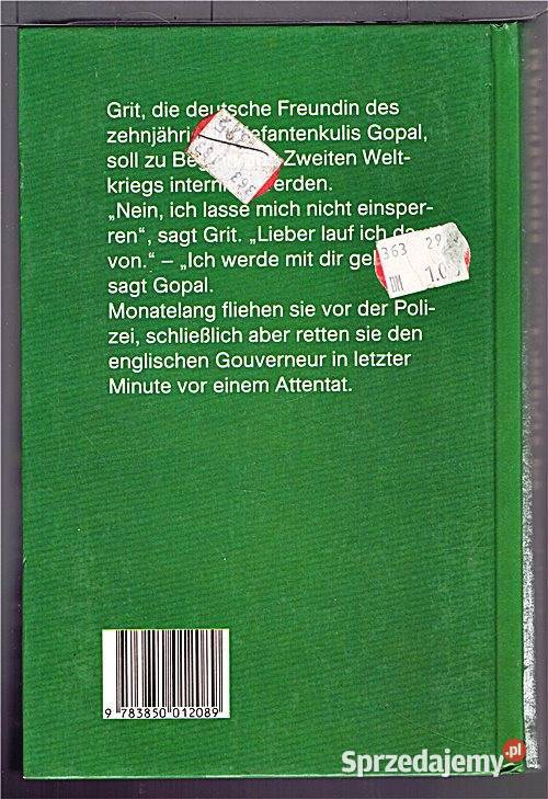 FLUCHT DURCH HINDUSTAN Herbert Tichy dzieci Chorzów